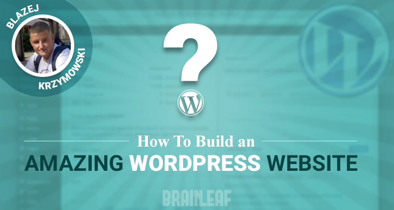 build wordpress website